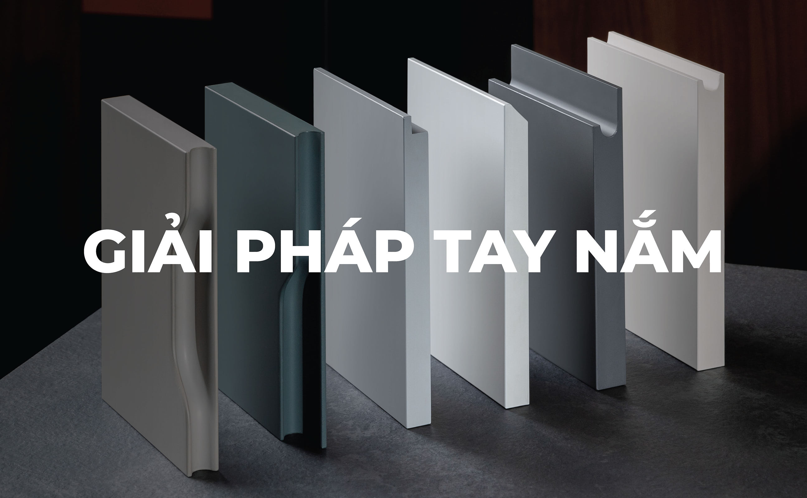 Giải Pháp Tay Nắm Nhôm Profile Tối Giản