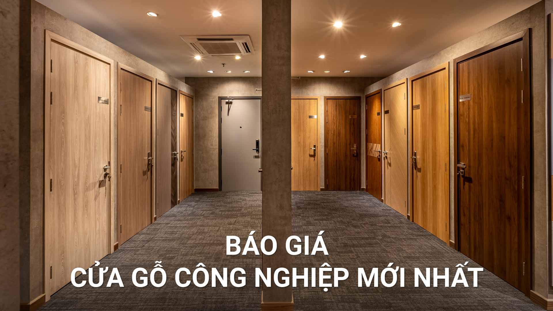 Cửa Gỗ Công Nghiệp An Cường Đồng Bộ Nội Thất
