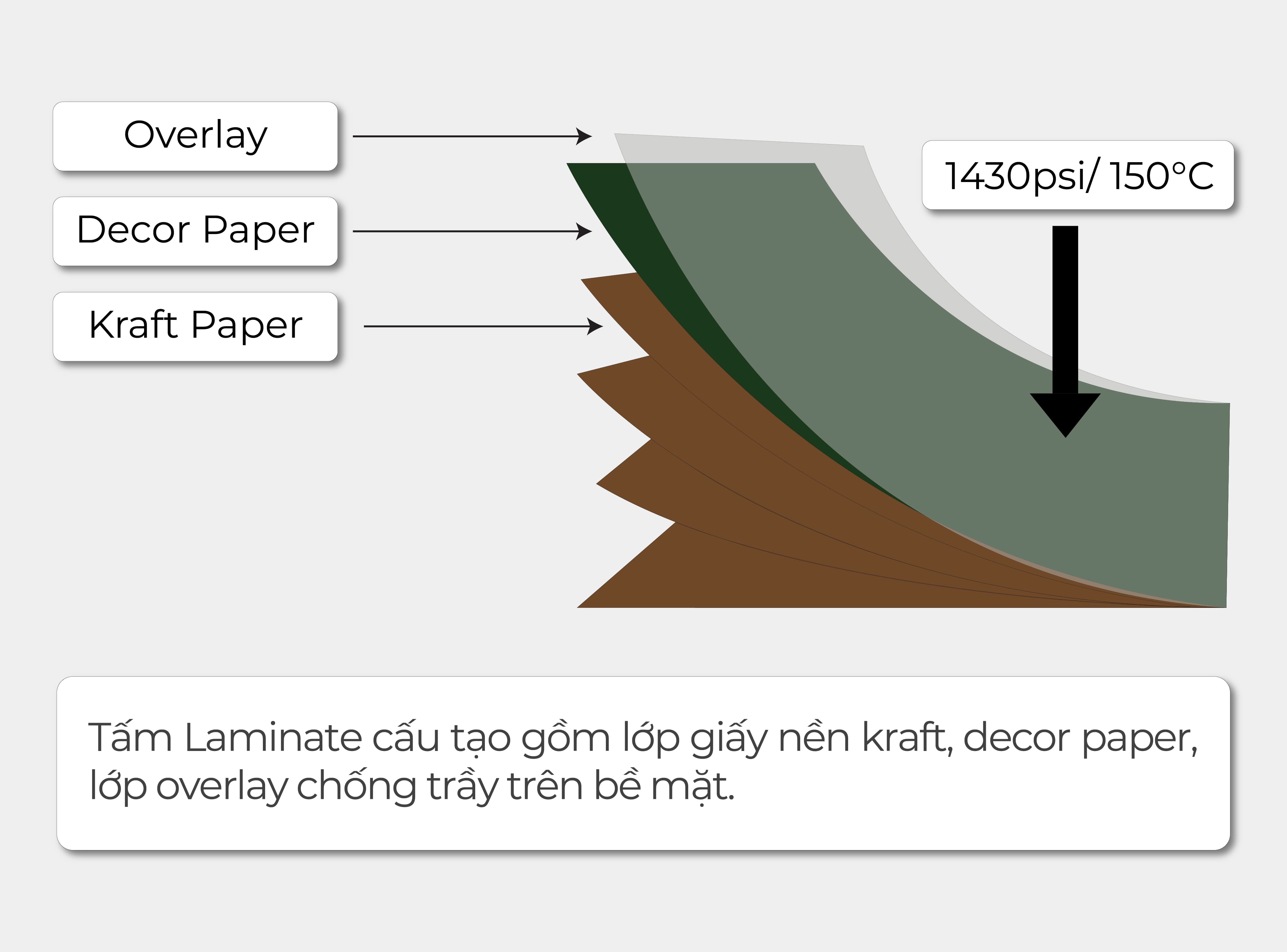 Bảng màu Laminate An Cường