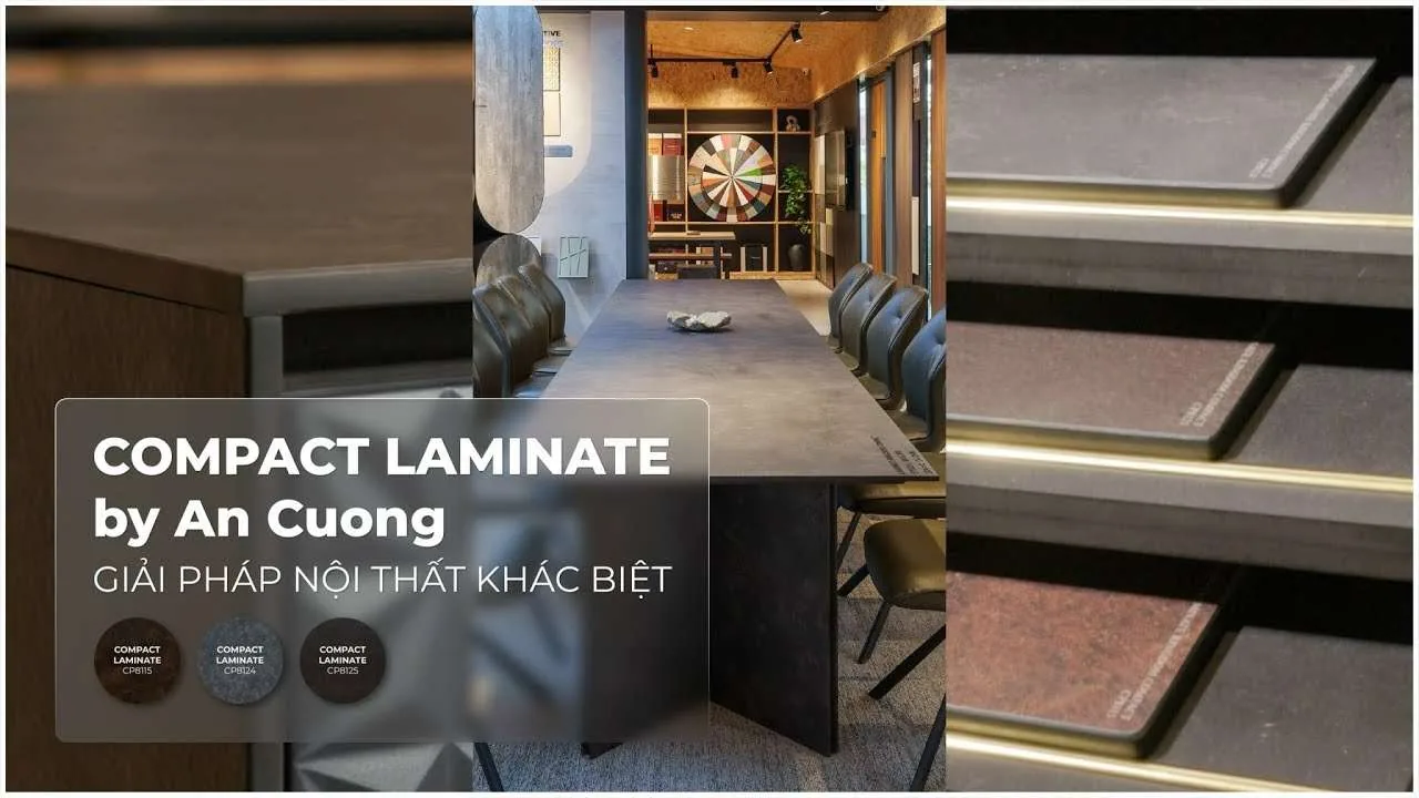 Compact Laminate by An Cường: Giải pháp nội thất khác biệt