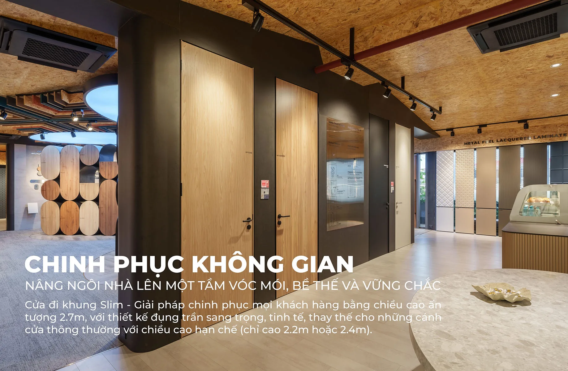 Cửa Khung Siêu Mỏng Slim: Giải Pháp Phân Chia Cho Nhà Có Không Gian Rộng - vật liệu Gỗ An Cường