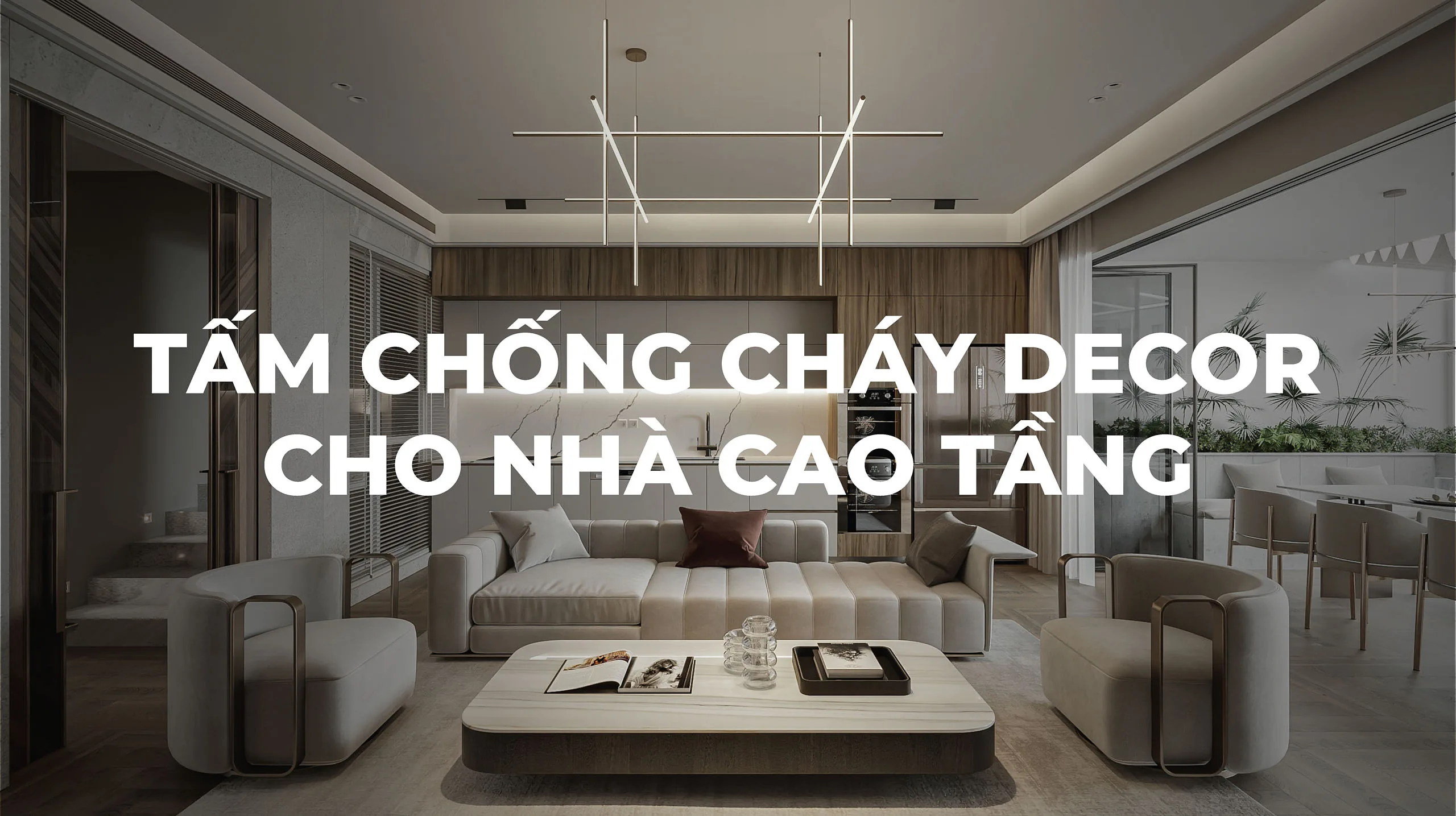 Đẹp An Toàn Cùng Tấm Chống Cháy Decor Cho Nhà Cao Tầng - vật liệu Gỗ An Cường