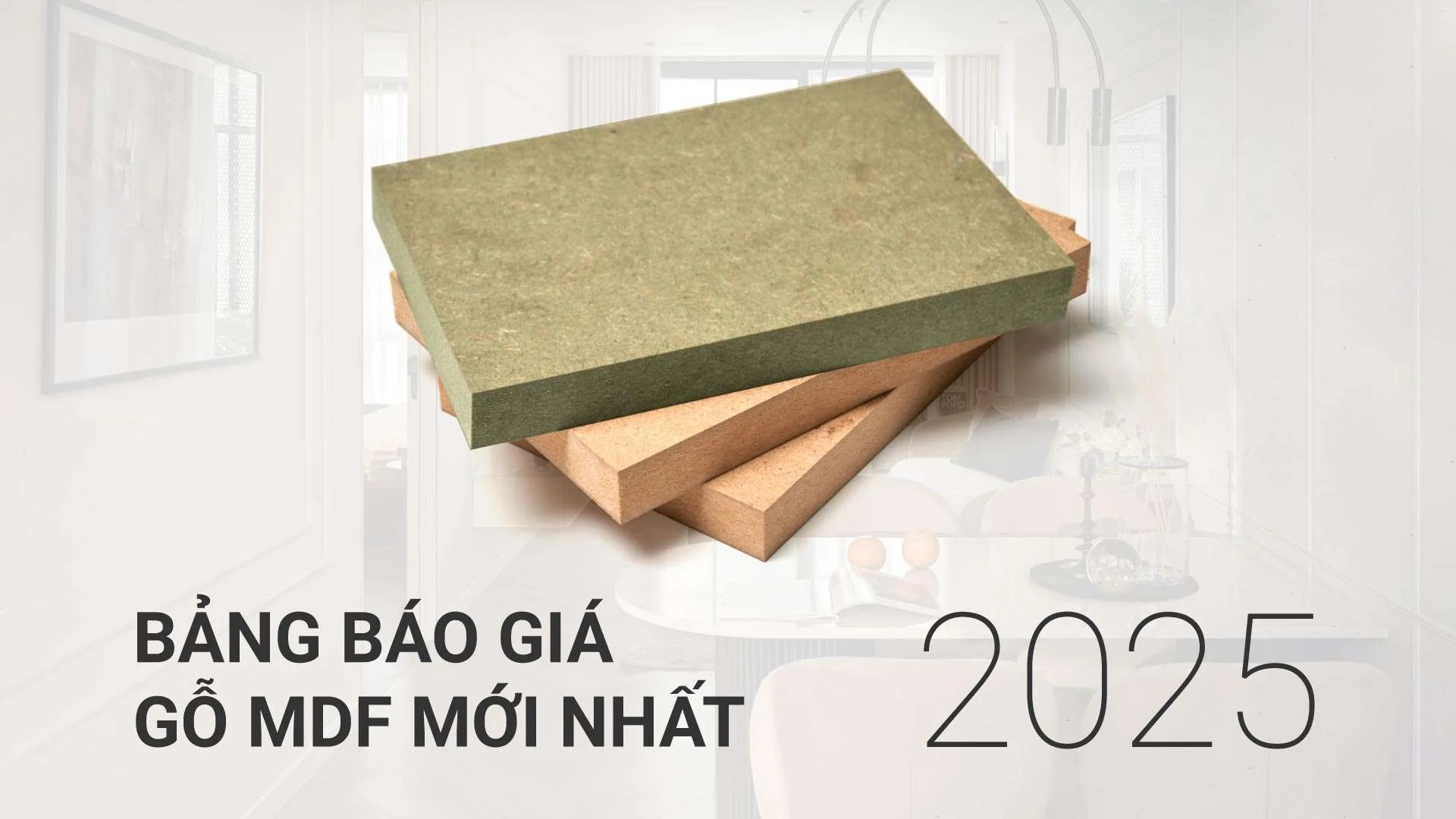 Báo Giá Gỗ MDF An Cường Và Các Yếu Tố Quyết Định