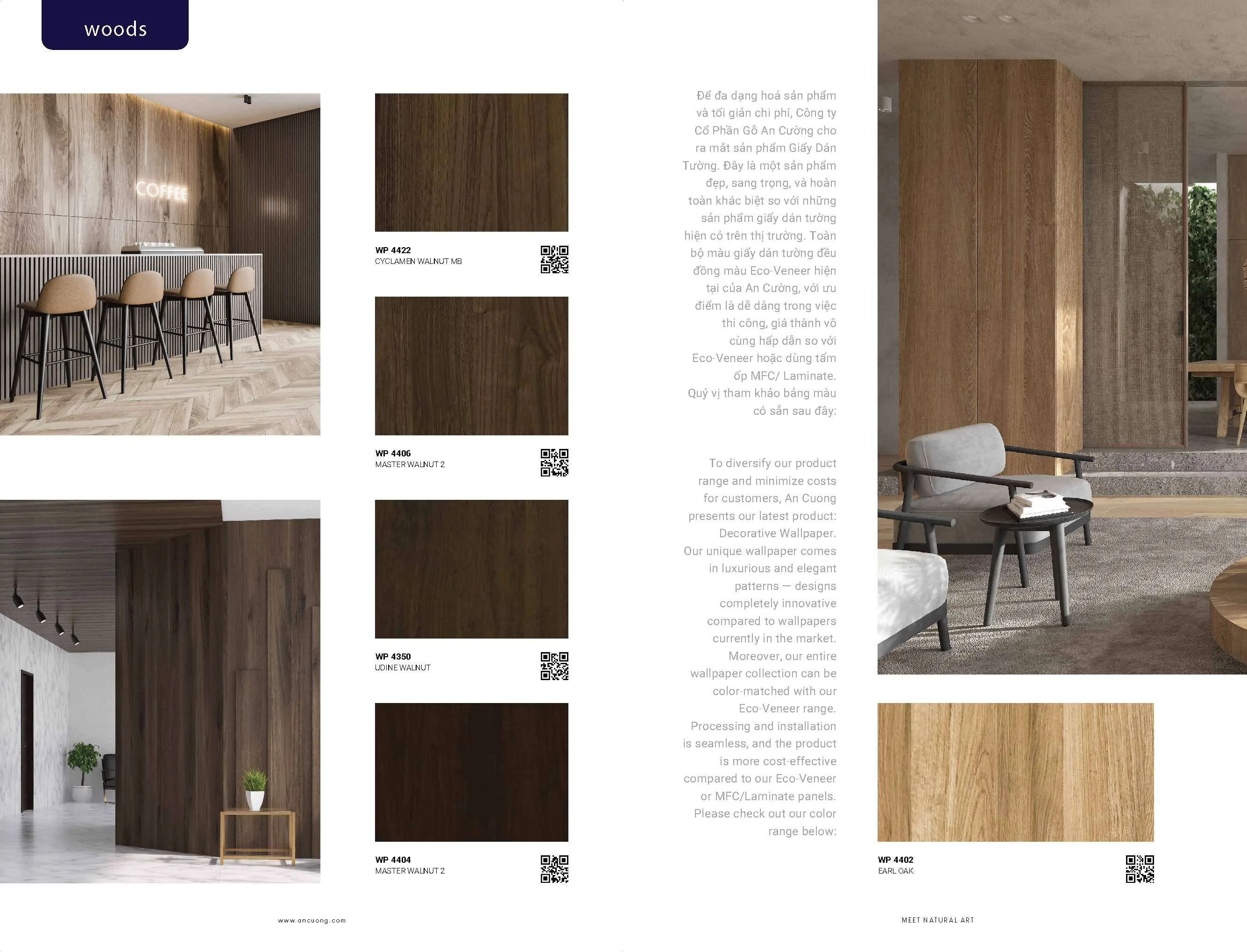 Giấy Dán Tường Đồng Màu Nội Thất: Giải Pháp Thẩm Mỹ Đồng Bộ Cho Không Gian Sống - vật liệu Gỗ An Cường