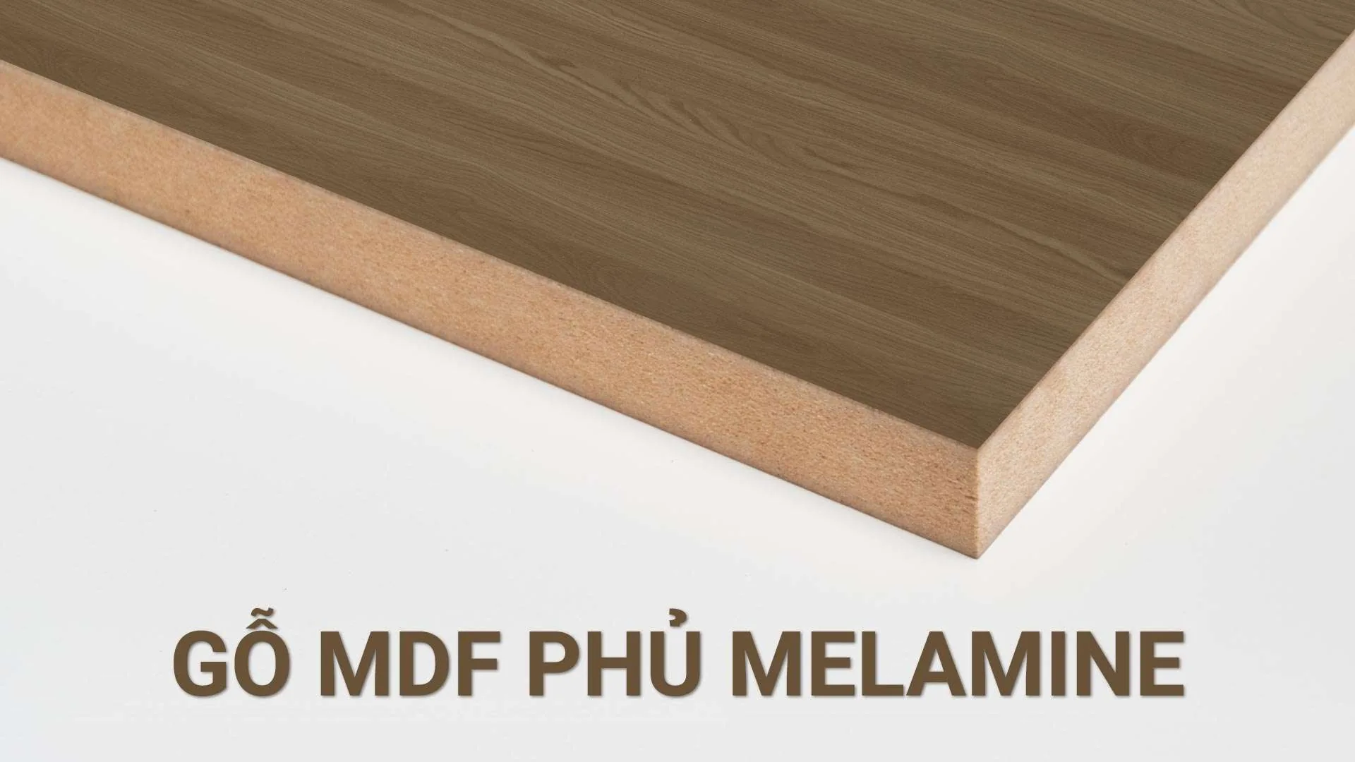 Gỗ MDF Phủ Melamine: Tất Tần Tật Những Điều Bạn Cần Biết