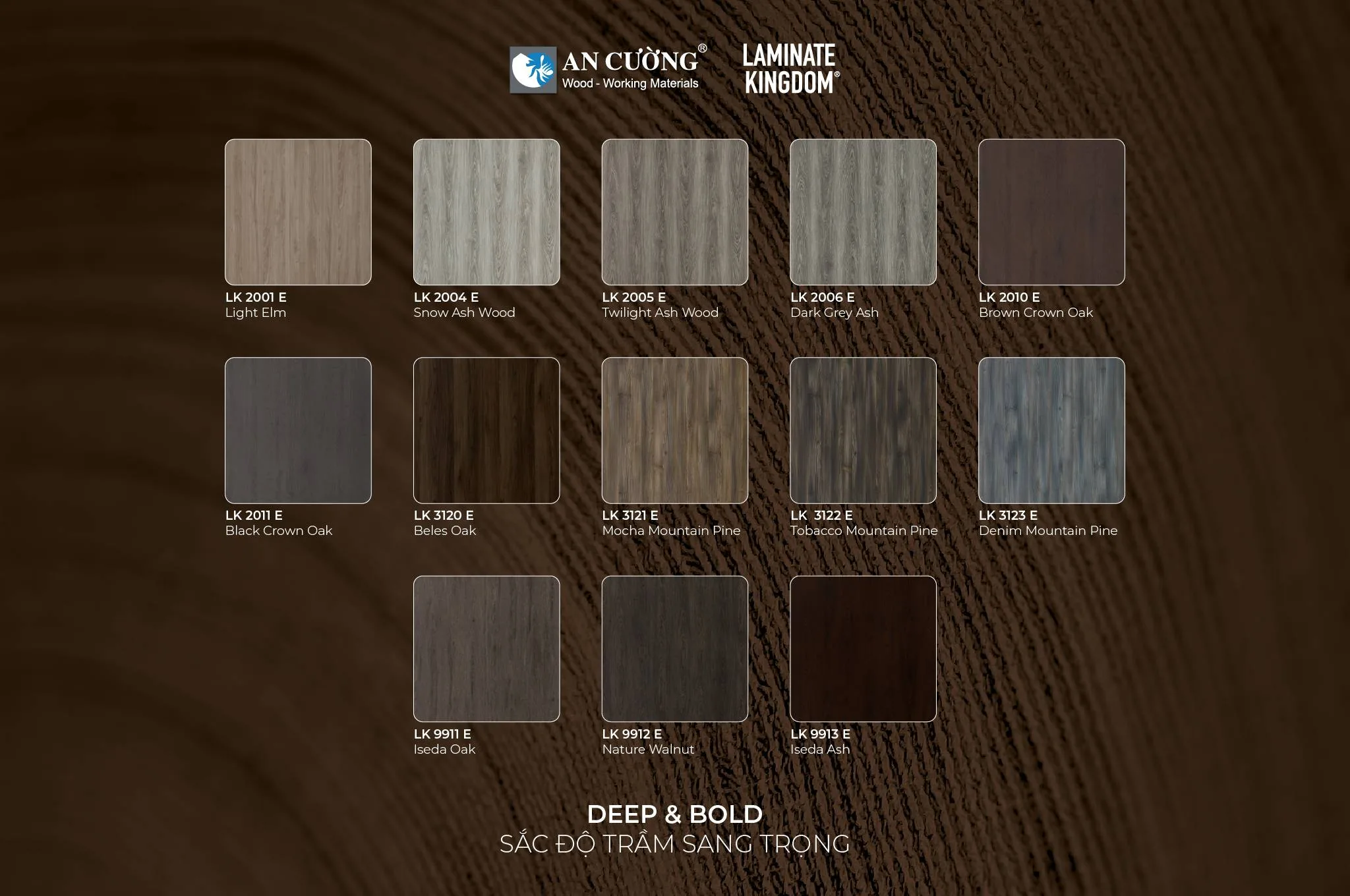 Laminate Kingdom Synchronized EIR - Tuyệt Tác Đồng Vân Dập Nổi Dành Cho Không Gian Sang Trọng - vật liệu Gỗ An Cường