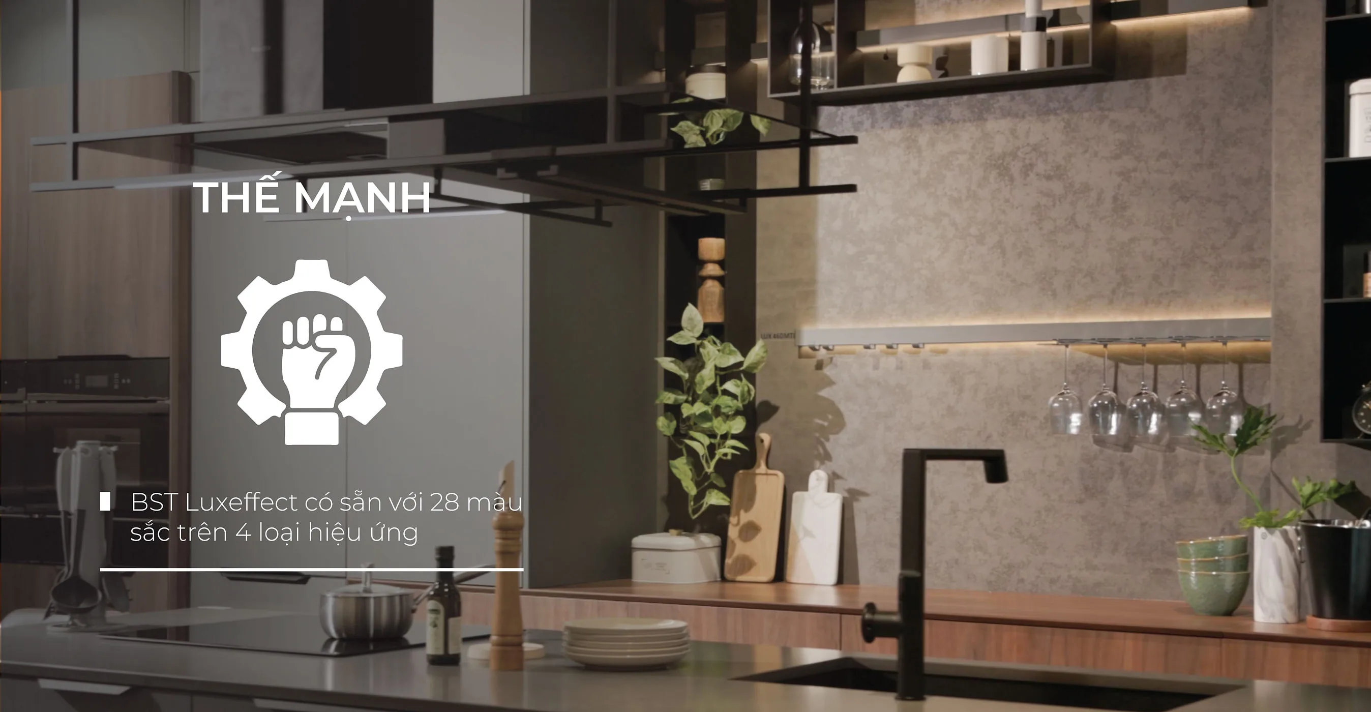 Trải Nghiệm Không Gian Đỉnh Cao Cùng Bộ Sưu Tập Bề Mặt Luxeffect Đột Phá - vật liệu Gỗ An Cường