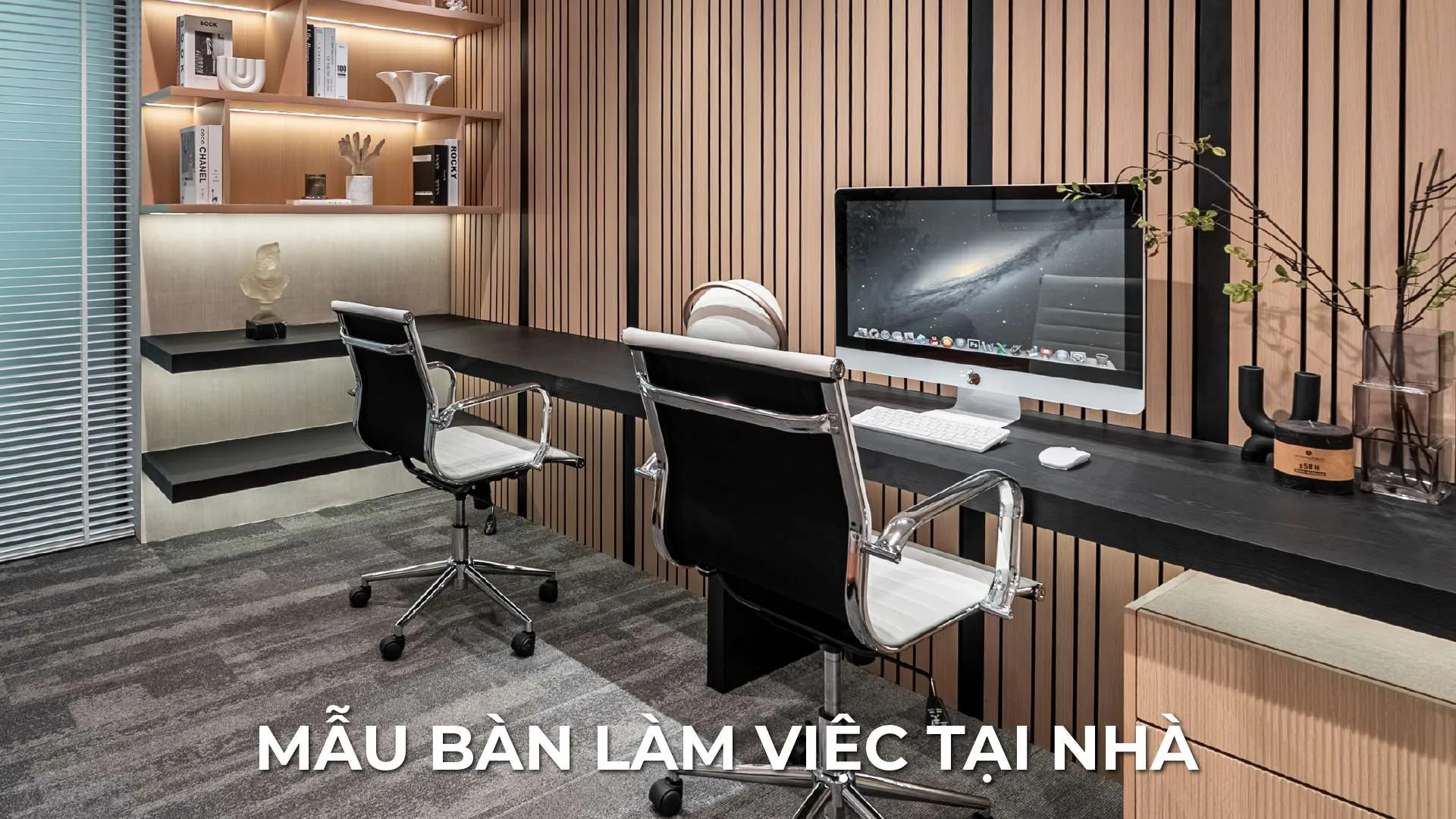 Mẫu Bàn Làm Việc Tại Nhà Đẹp, Chuẩn Công Thái Học Cho Không Gian Sống
