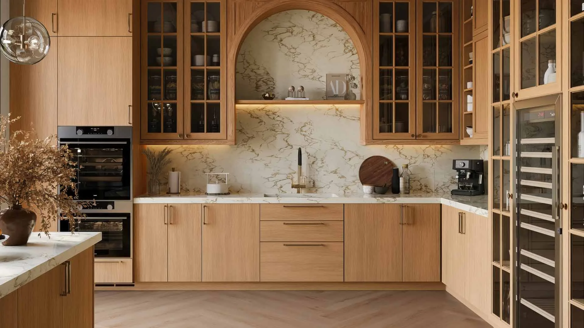 Mẫu Tủ Bếp Laminate: Giải Pháp Vàng Chống Xước, Siêu Bền Bỉ Cho Không Gian Bếp Hiện Đại - vật liệu Gỗ An Cường