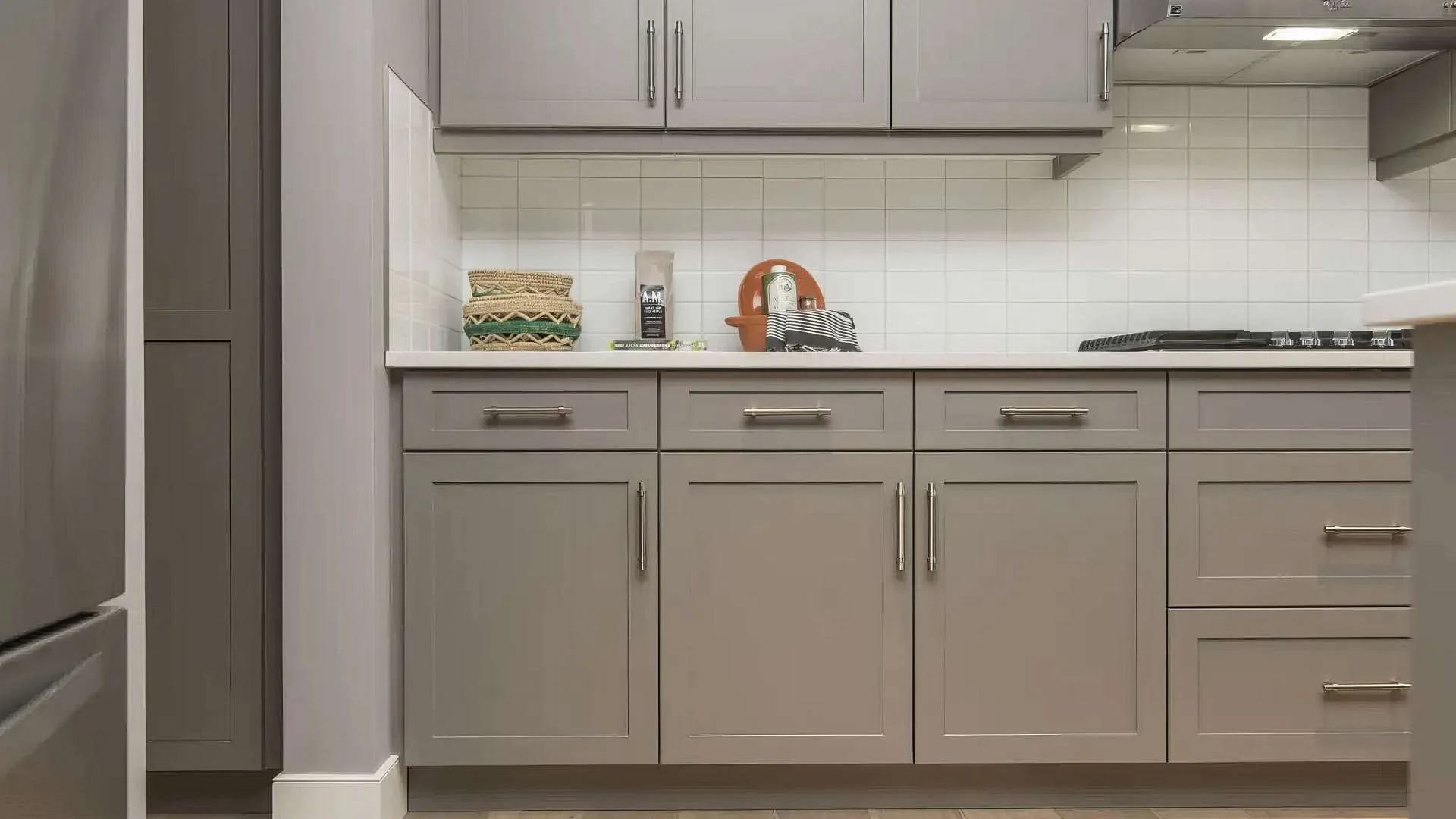 Mẫu Tủ Bếp Melamine Bền Đẹp, Sang Trọng, Tối Ưu Chi Phí Cho Gia Đình - vật liệu Gỗ An Cường