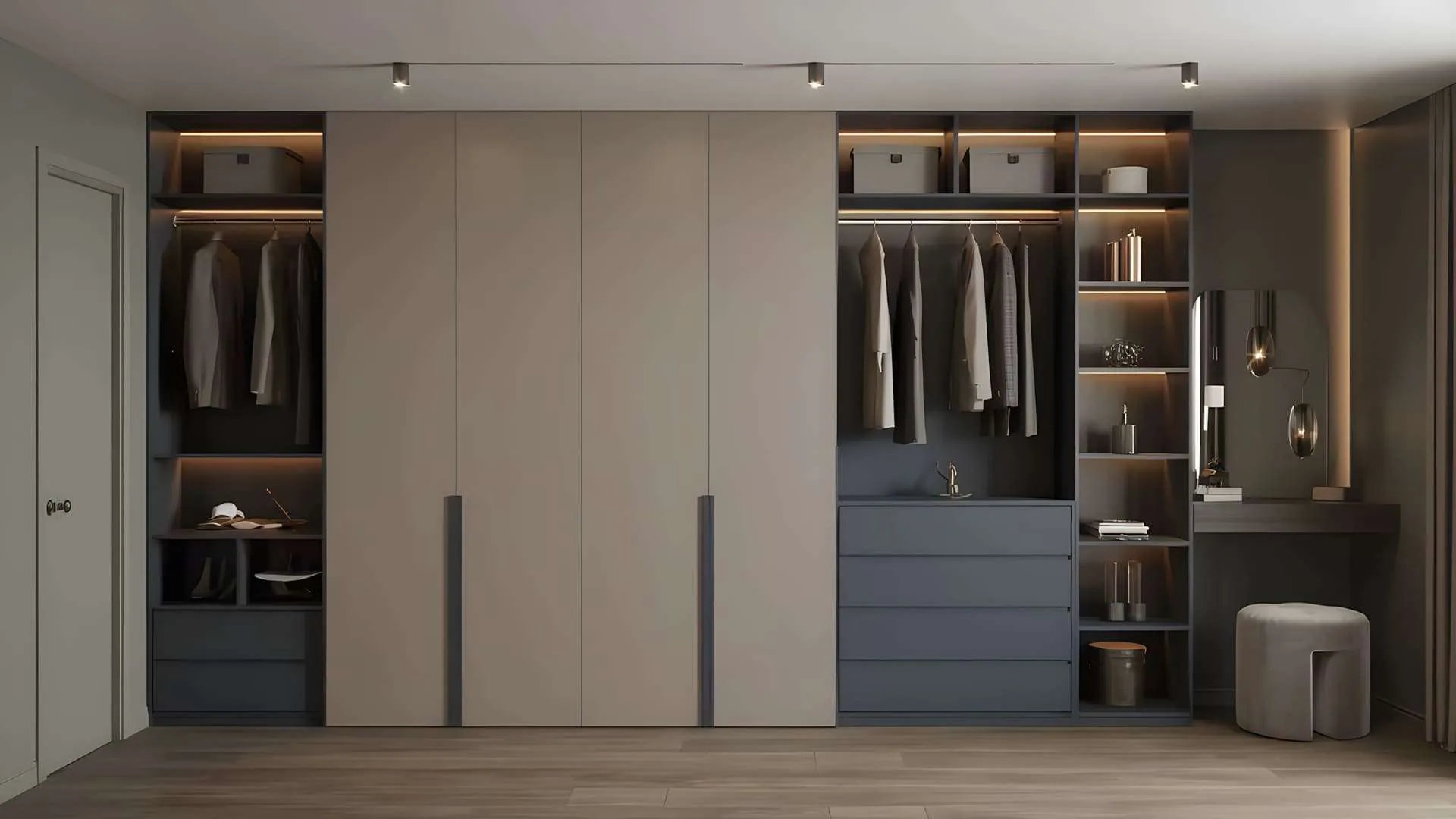 Mẫu Tủ Quần Áo Acrylic Đẹp: Cấu Tạo, Ưu Điểm Và Lưu Ý Cho Chủ Nhà - vật liệu Gỗ An Cường