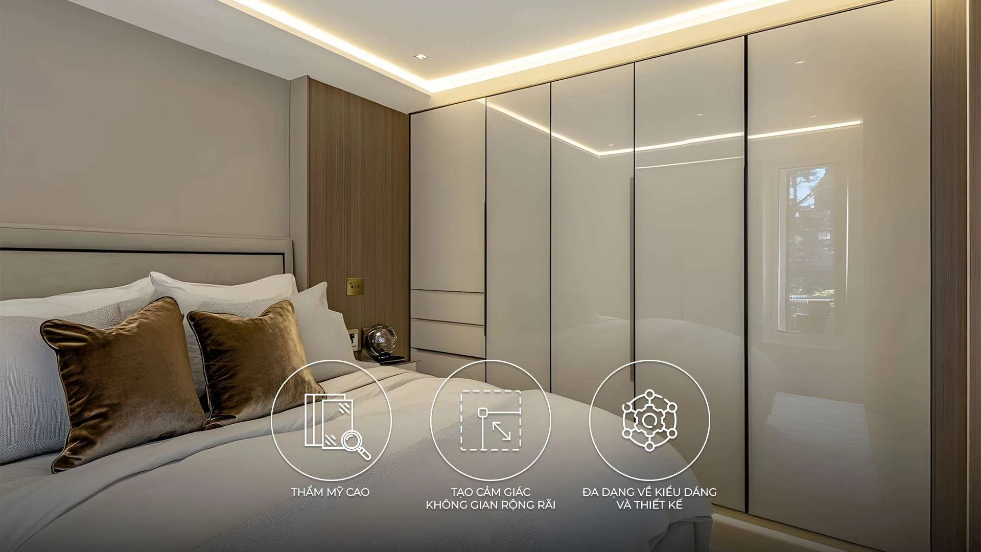 Mẫu Tủ Quần Áo Acrylic Đẹp: Cấu Tạo, Ưu Điểm Và Lưu Ý Cho Chủ Nhà - vật liệu Gỗ An Cường