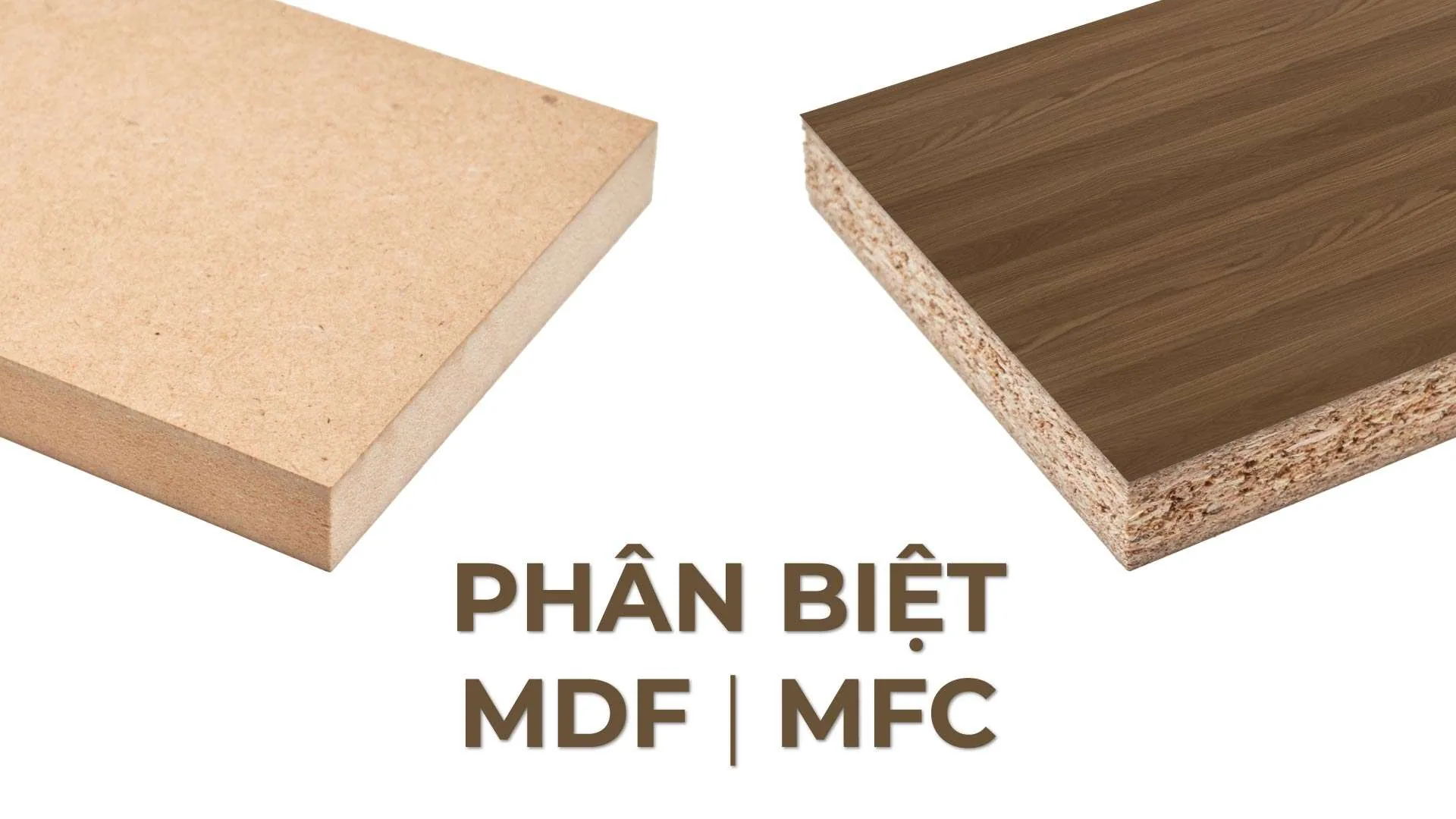 So sánh ván MDF và MFC Gỗ An Cường: Loại nào tốt hơn cho công trình của bạn?