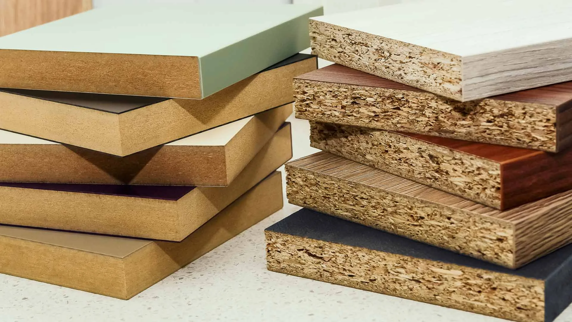 Phân Biệt Cốt Gỗ MDF Và Ván Dăm (PB): Cấu Trúc, Đặc Tính Và Lựa Chọn Tối Ưu - vật liệu Gỗ An Cường