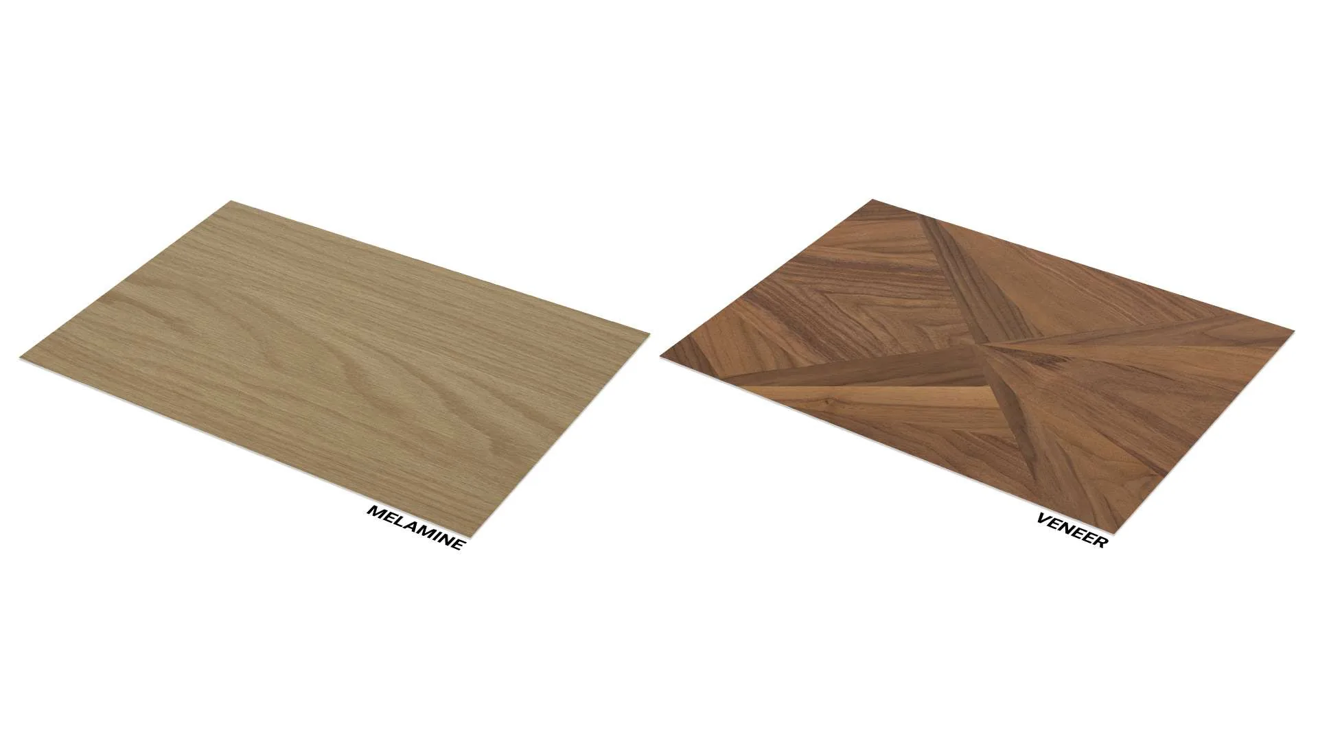 So Sánh Vật Liệu Melamine Và Veneer Gỗ An Cường - vật liệu Gỗ An Cường