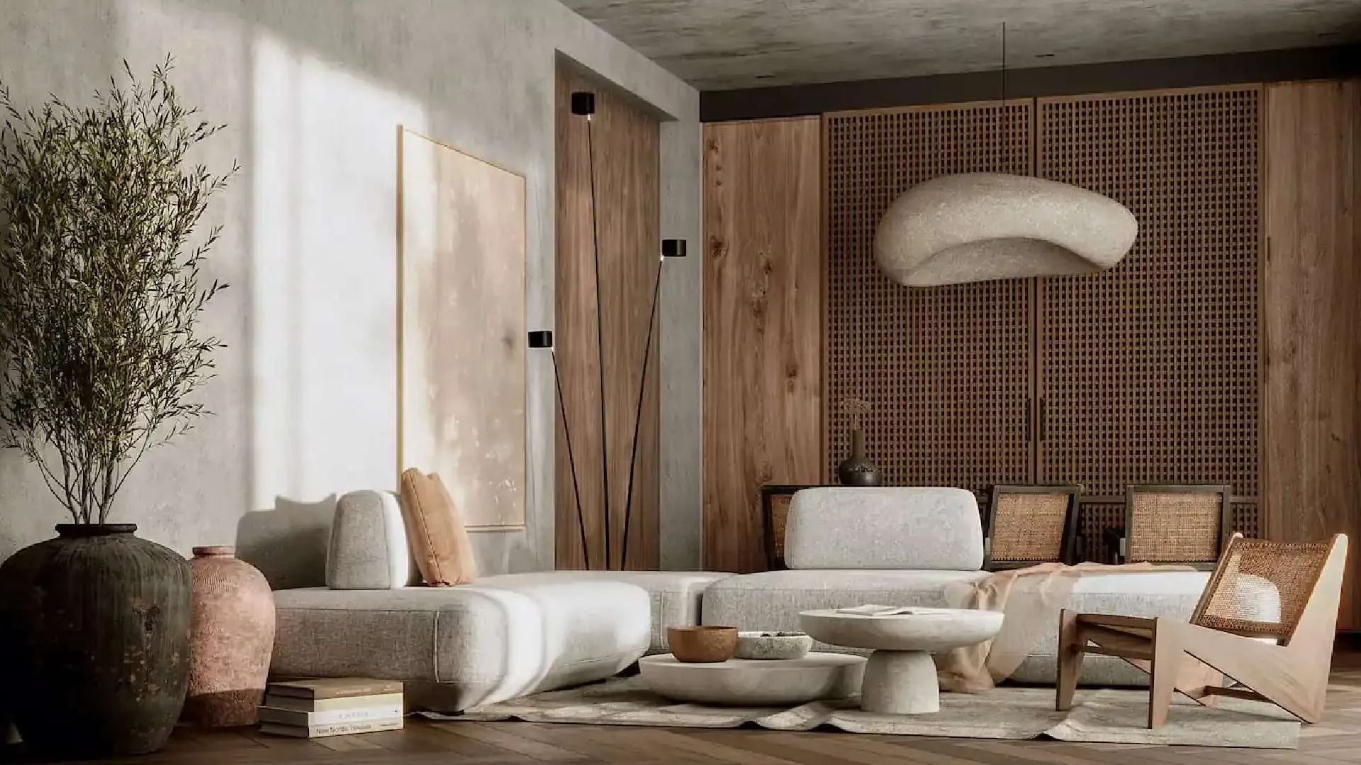 Phong Cách Nội Thất Wabi Sabi: Tìm Thấy Vẻ Đẹp Trong Sự Không Hoàn Hảo Và Dấu Ấn Thời Gian - vật liệu Gỗ An Cường