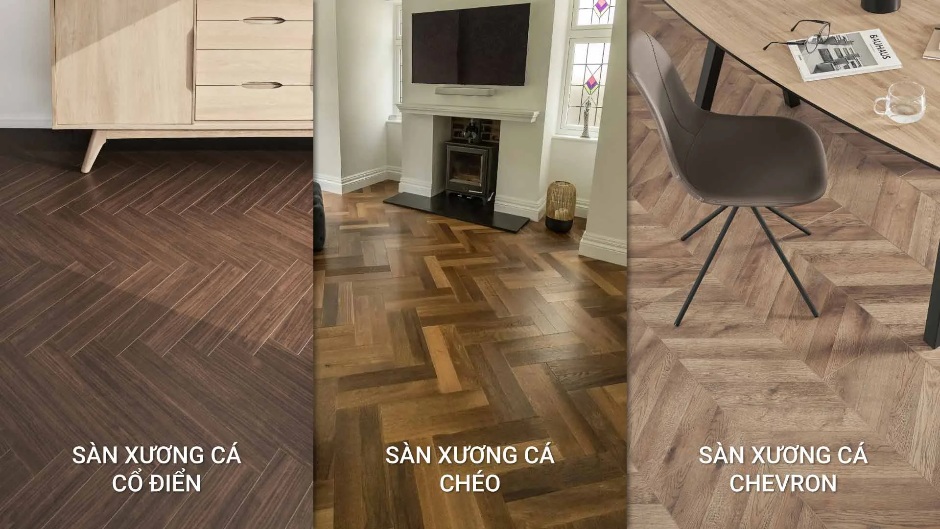 Sàn gỗ xương cá: Đẳng cấp thiết kế và xu hướng nội thất hiện đại - vật liệu Gỗ An Cường