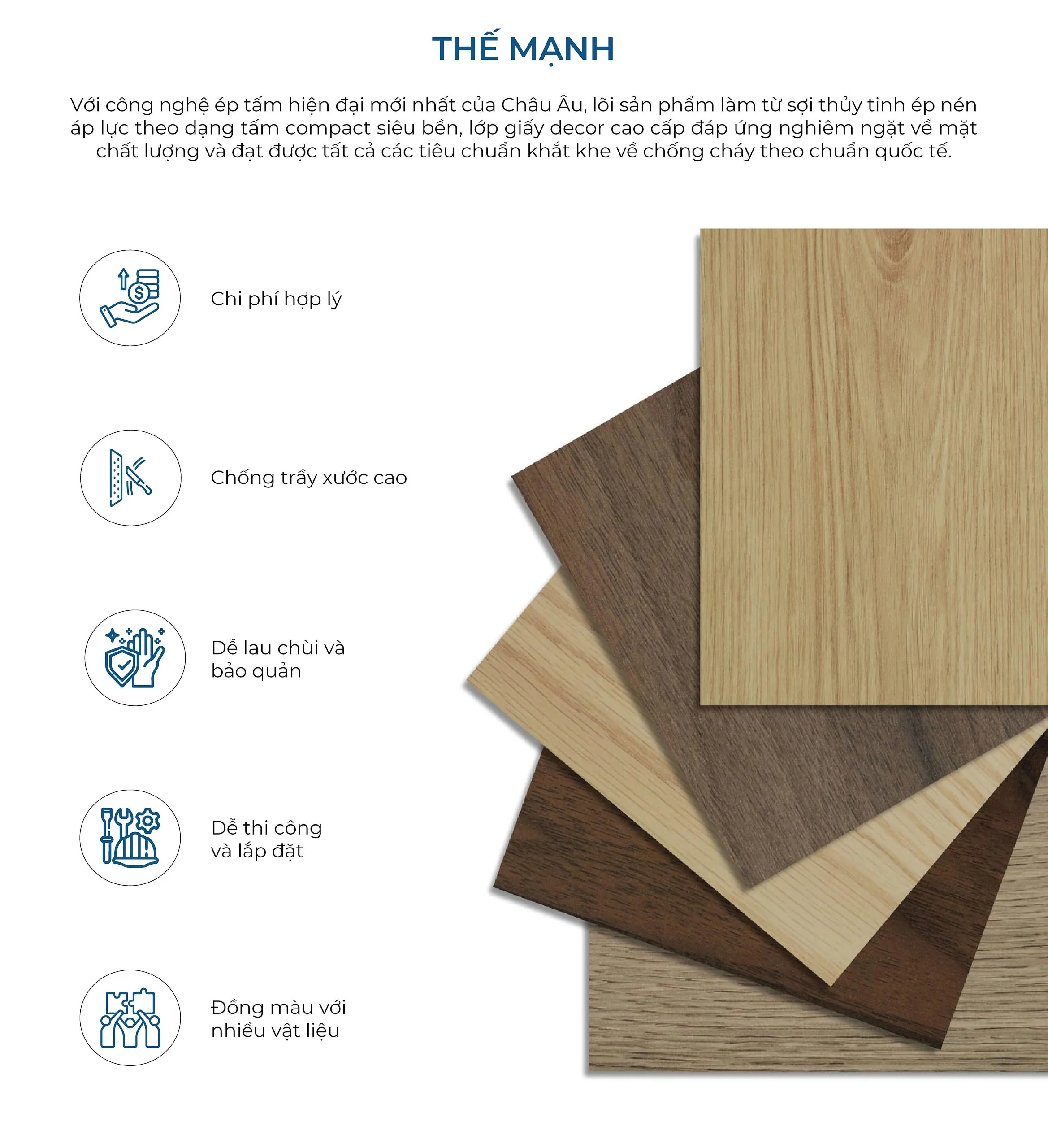 Tấm MGO Phủ Laminate An Cường: Giải Pháp Không Gian An Toàn, Thẩm Mỹ - vật liệu Gỗ An Cường