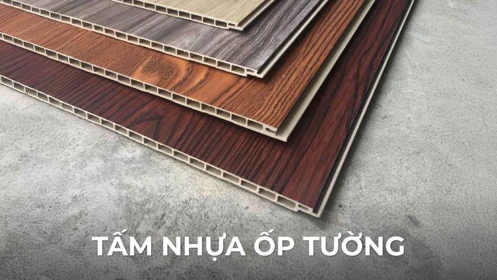 Tấm nhựa ốp tường: Giải pháp trang trí không gian, ưu nhược điểm và ứng dụng thực tế