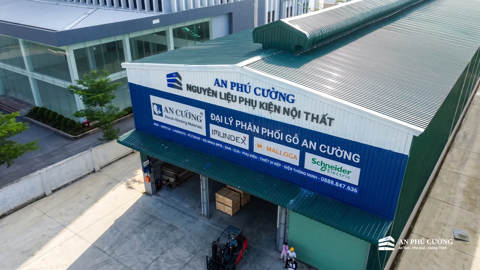Tổng Kho Thái Hòa Bình Dương Quy Mô Ngàn m2