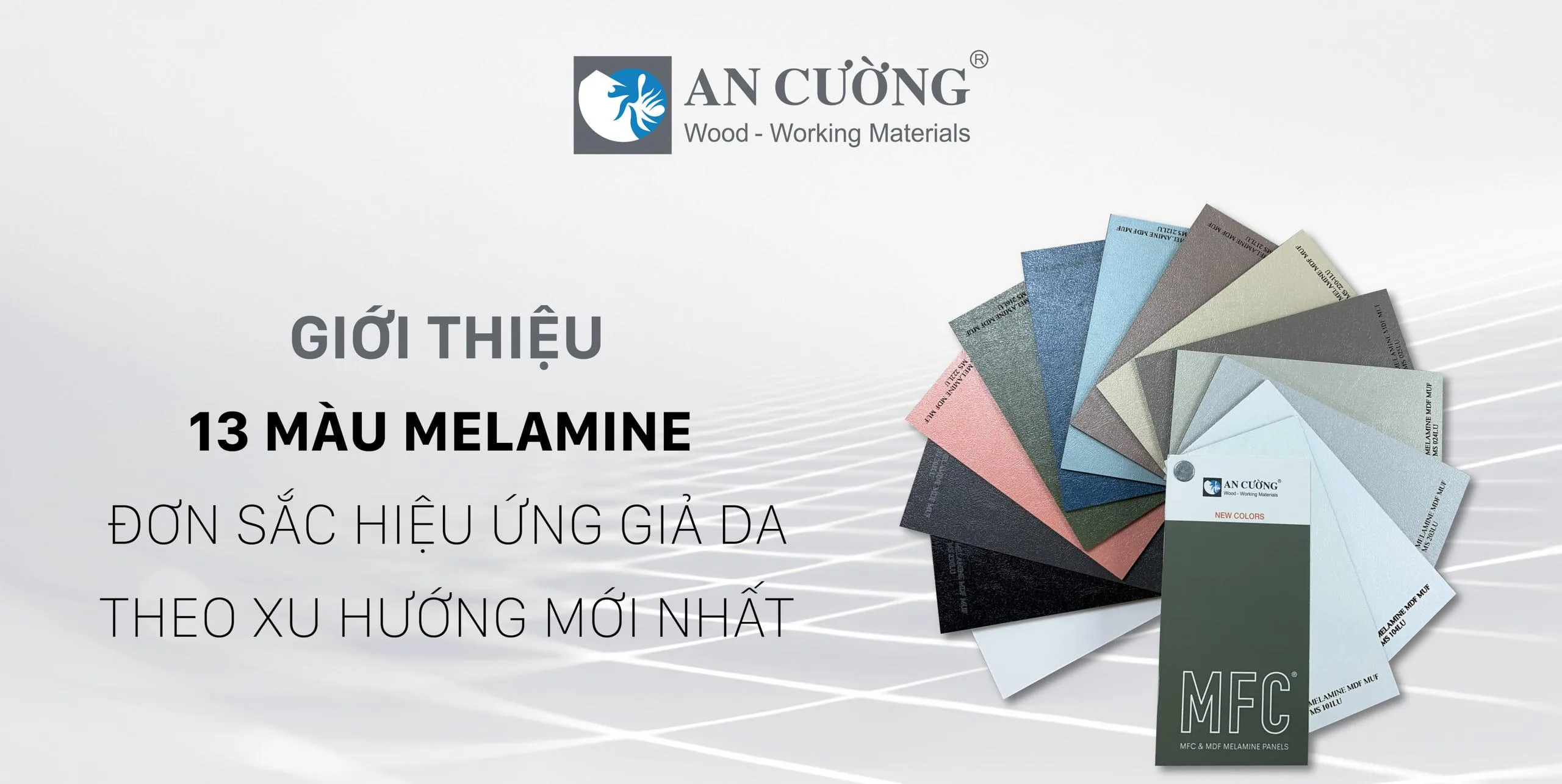13 Màu Melamine Đơn Sắc Hiệu Ứng Giả Da Theo Xu Hướng Mới Nhất An Cường