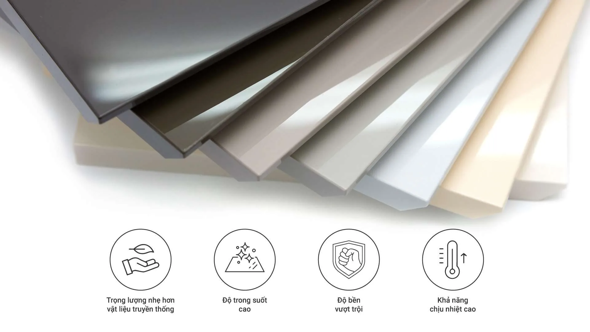 Phân Biệt Melamine Laminate Acrylic Bằng Mắt Thường - vật liệu Gỗ An Cường