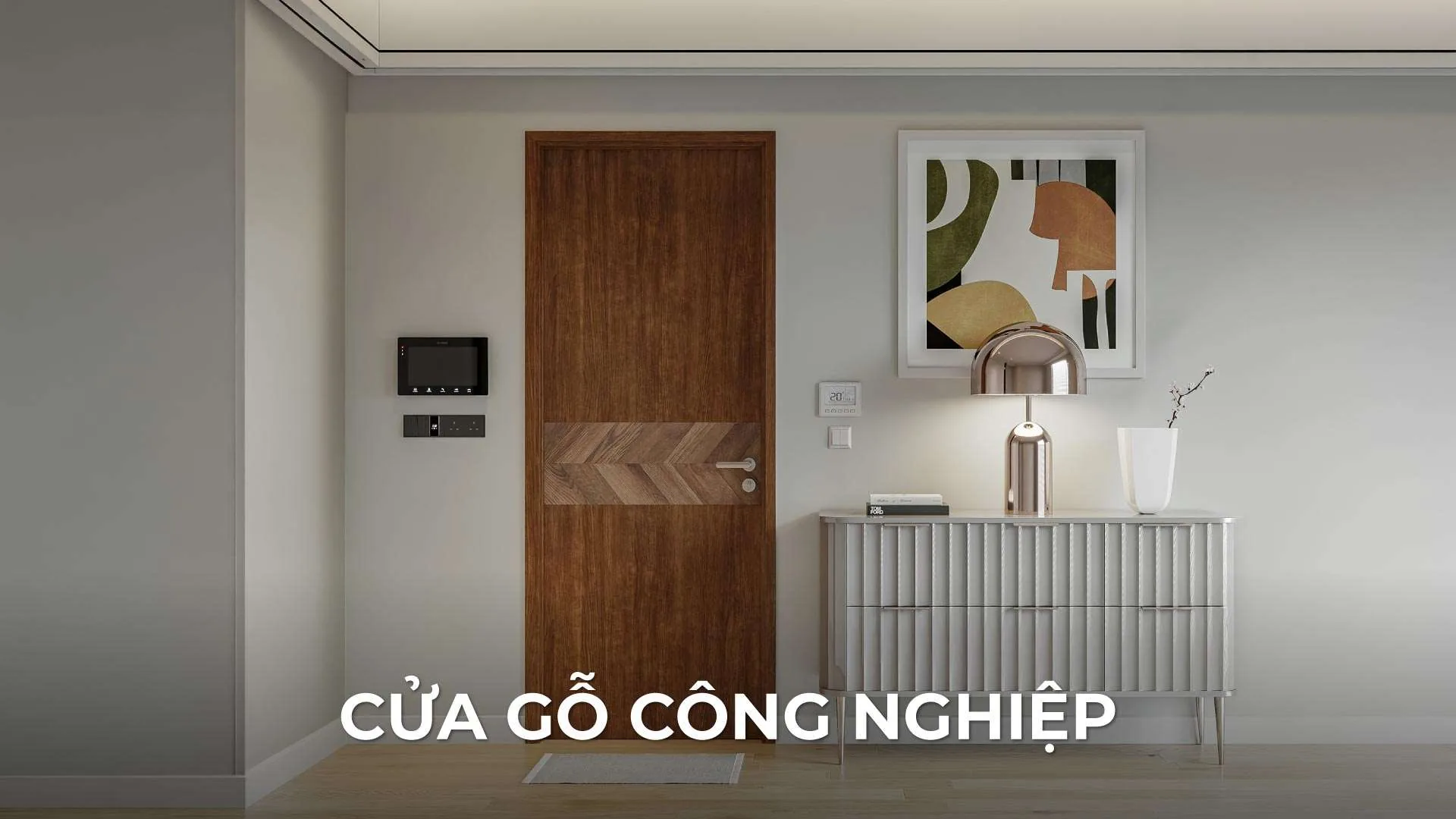 Cửa Gỗ Công Nghiệp Là Gì? Cấu Tạo, Ưu Nhược Điểm Và Ứng Dụng Thực Tế An Cường