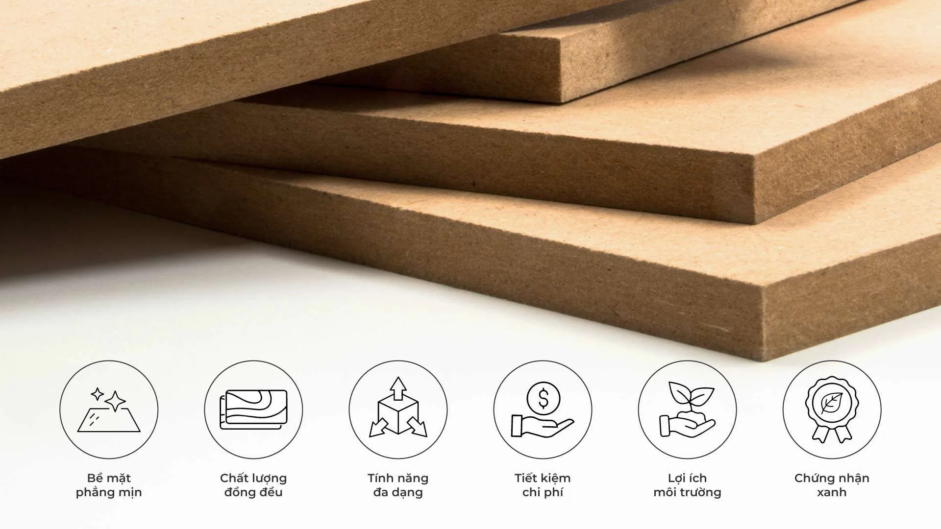 Gỗ MDF Là Gì? Cấu Tạo, Ưu Nhược Điểm, Ứng Dụng Và Lưu Ý Thi Công - vật liệu Gỗ An Cường