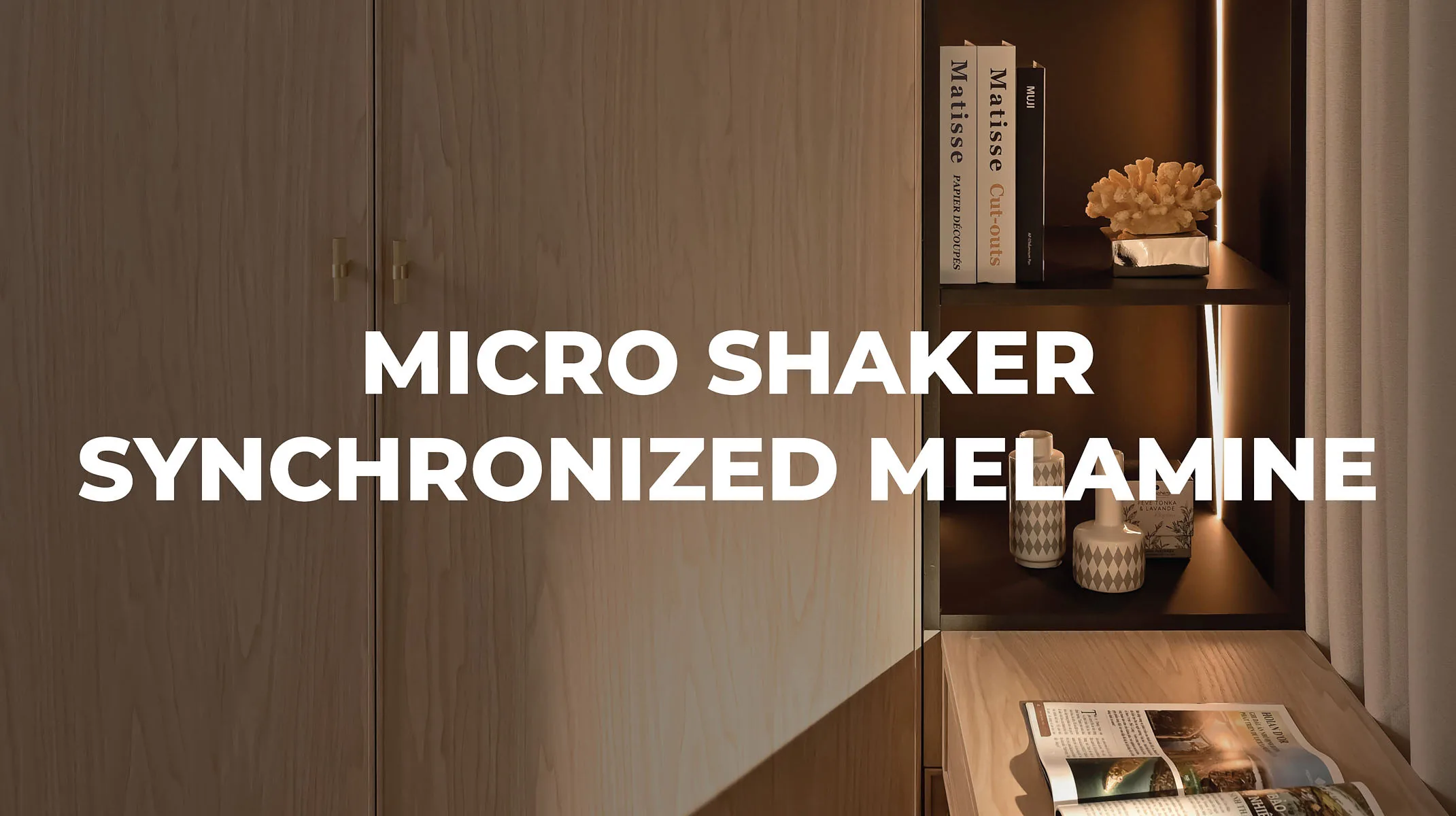 Micro Shaker Synchronized Melamine: Giải Pháp Cánh Tủ Bán Cổ Điển Hoàn Hảo Từ An Cường An Cường