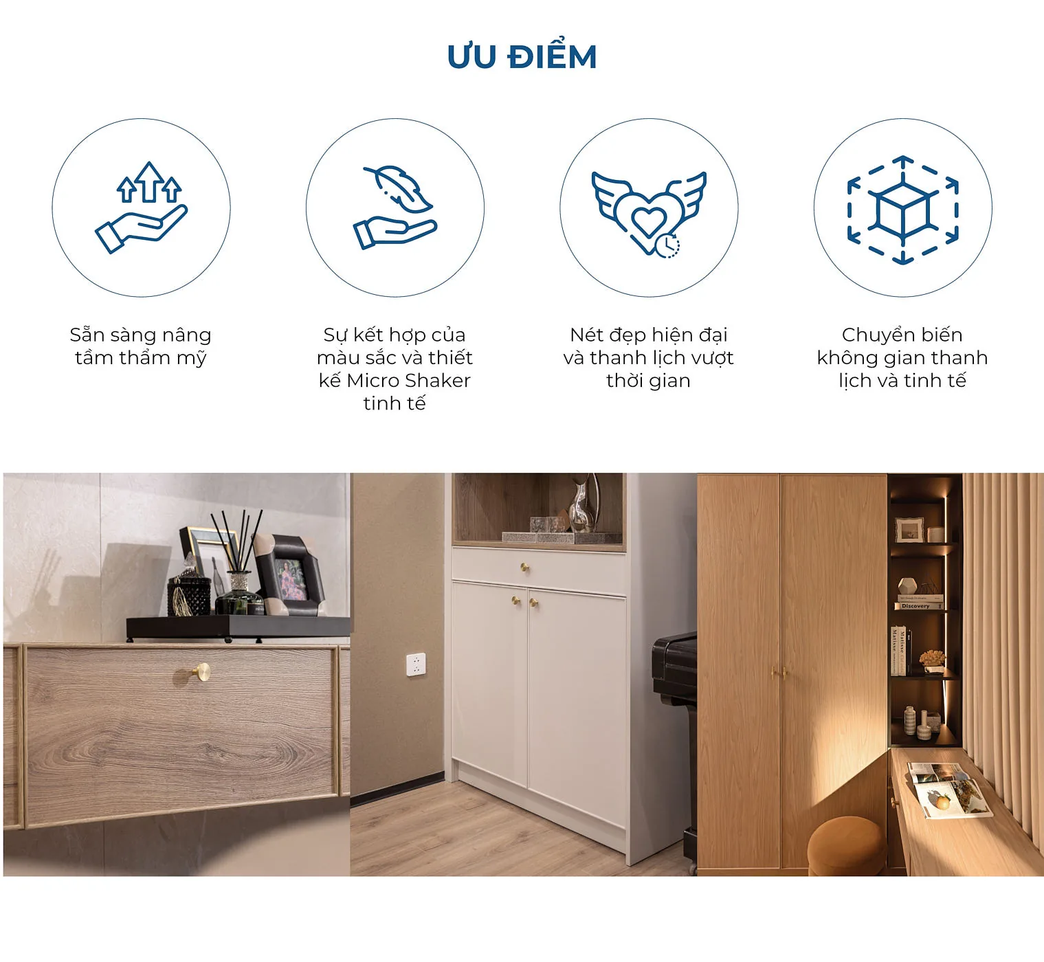 Micro Shaker Synchronized Melamine: Giải Pháp Cánh Tủ Bán Cổ Điển Hoàn Hảo Từ An Cường - vật liệu Gỗ An Cường